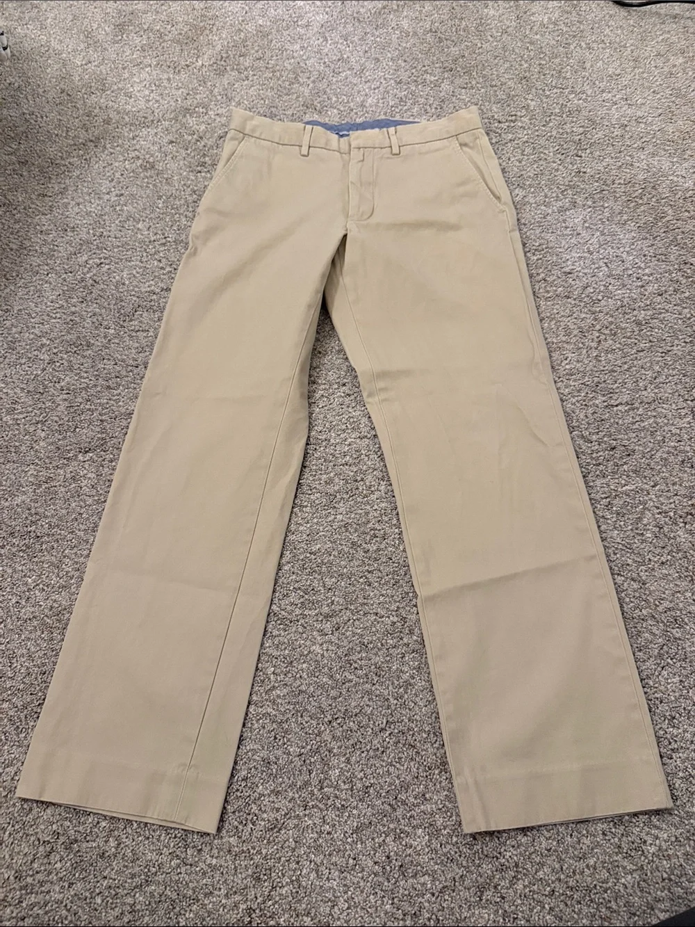 J. Crew Men's Khaki Chinos Light Tan Classic Fit 30x30 pants